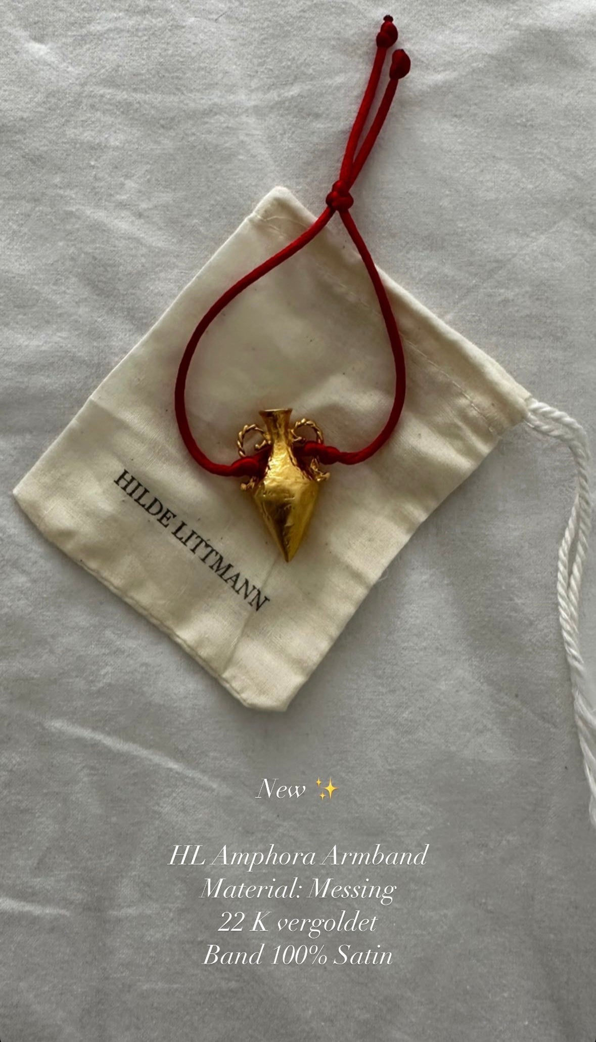 HL AMPHORA ARMBAND ROT