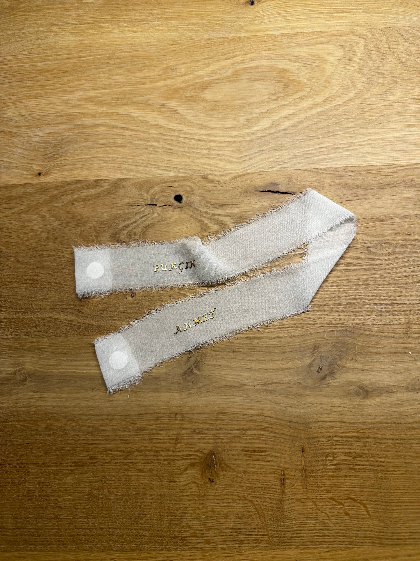 HL CHIFFON RINGBAND WEIß