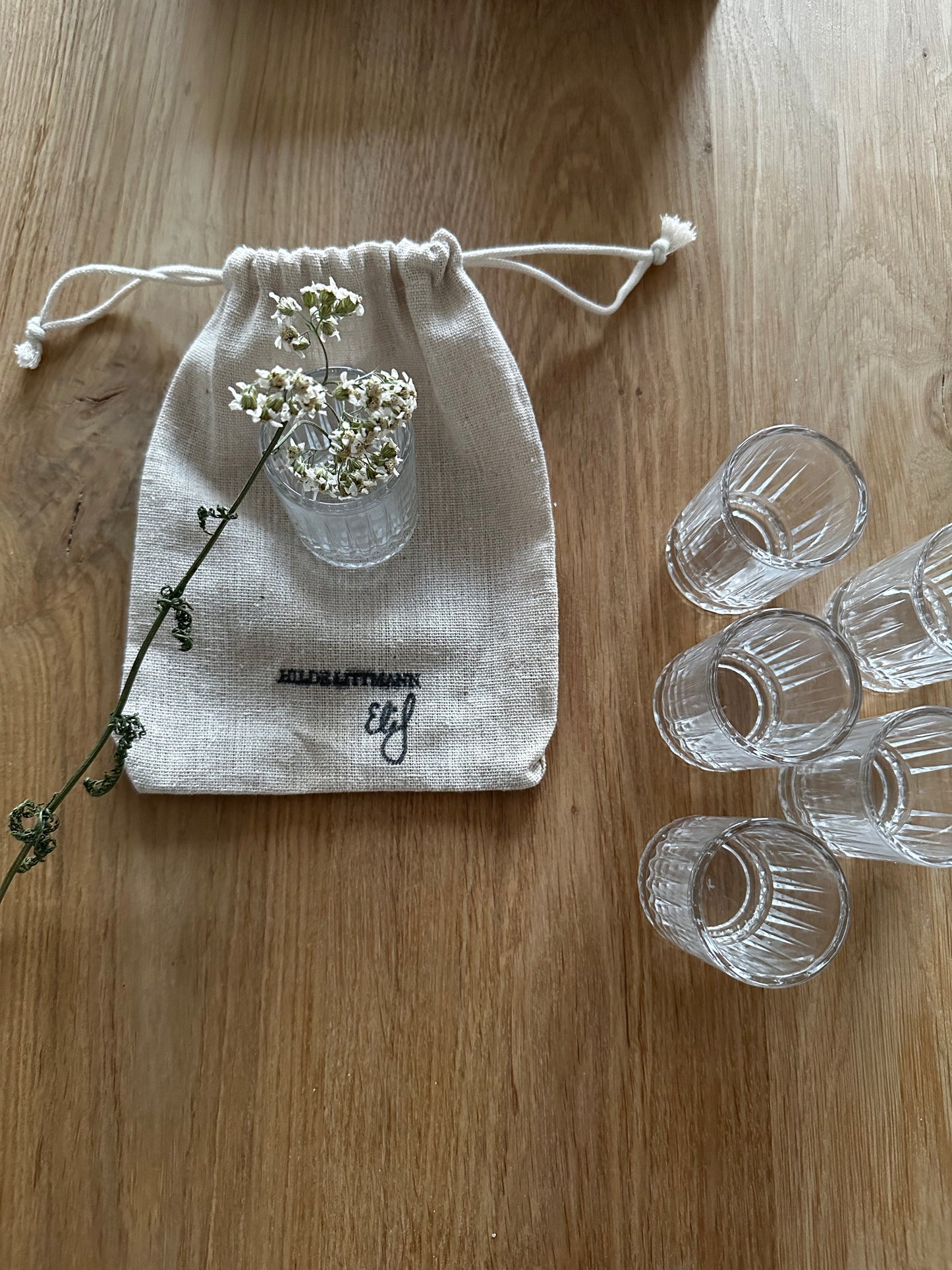 HL MOCCA GLAS KRISTALL