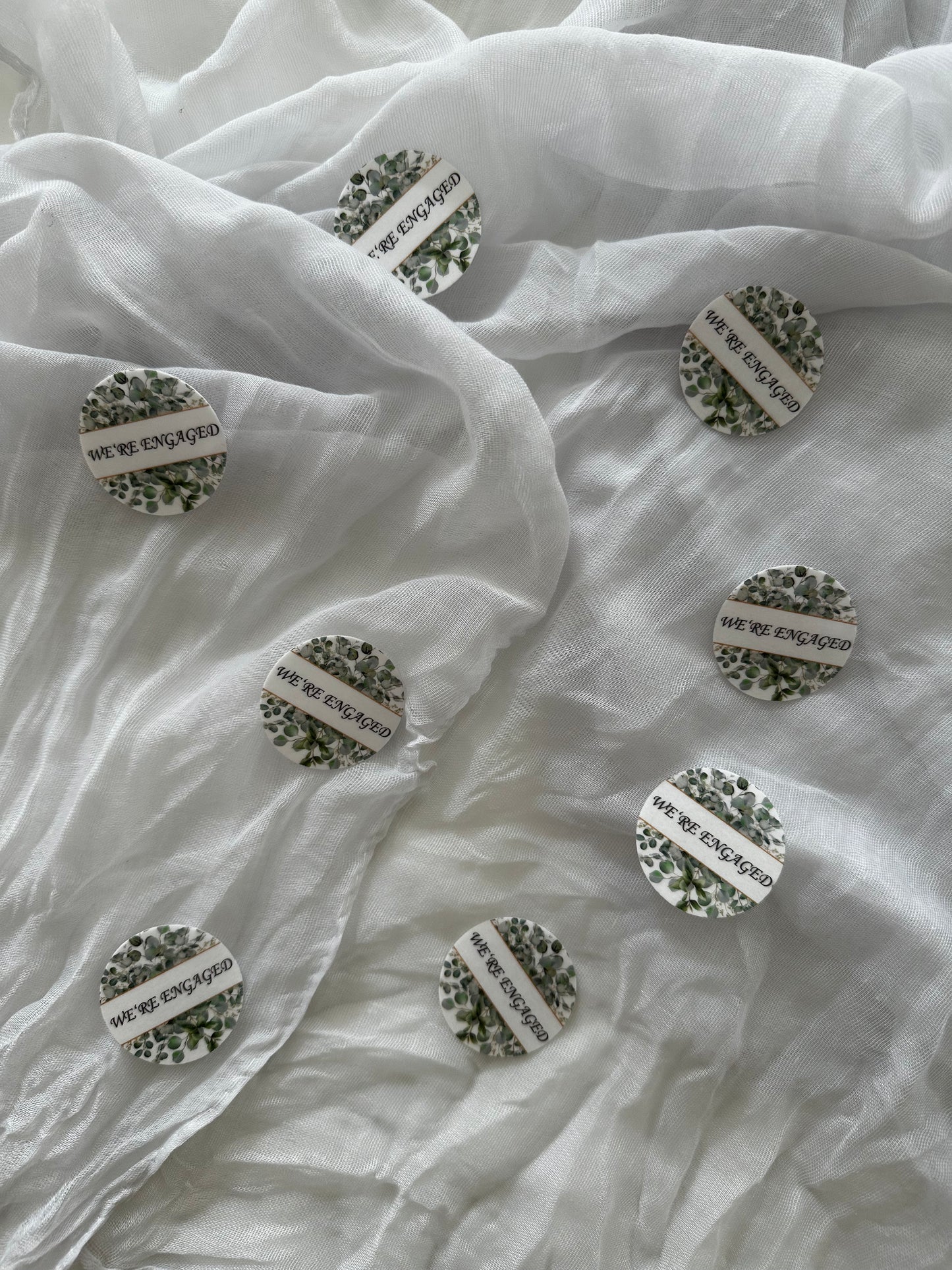 HL EDIBLE STICKER WE’RE ENGAGED