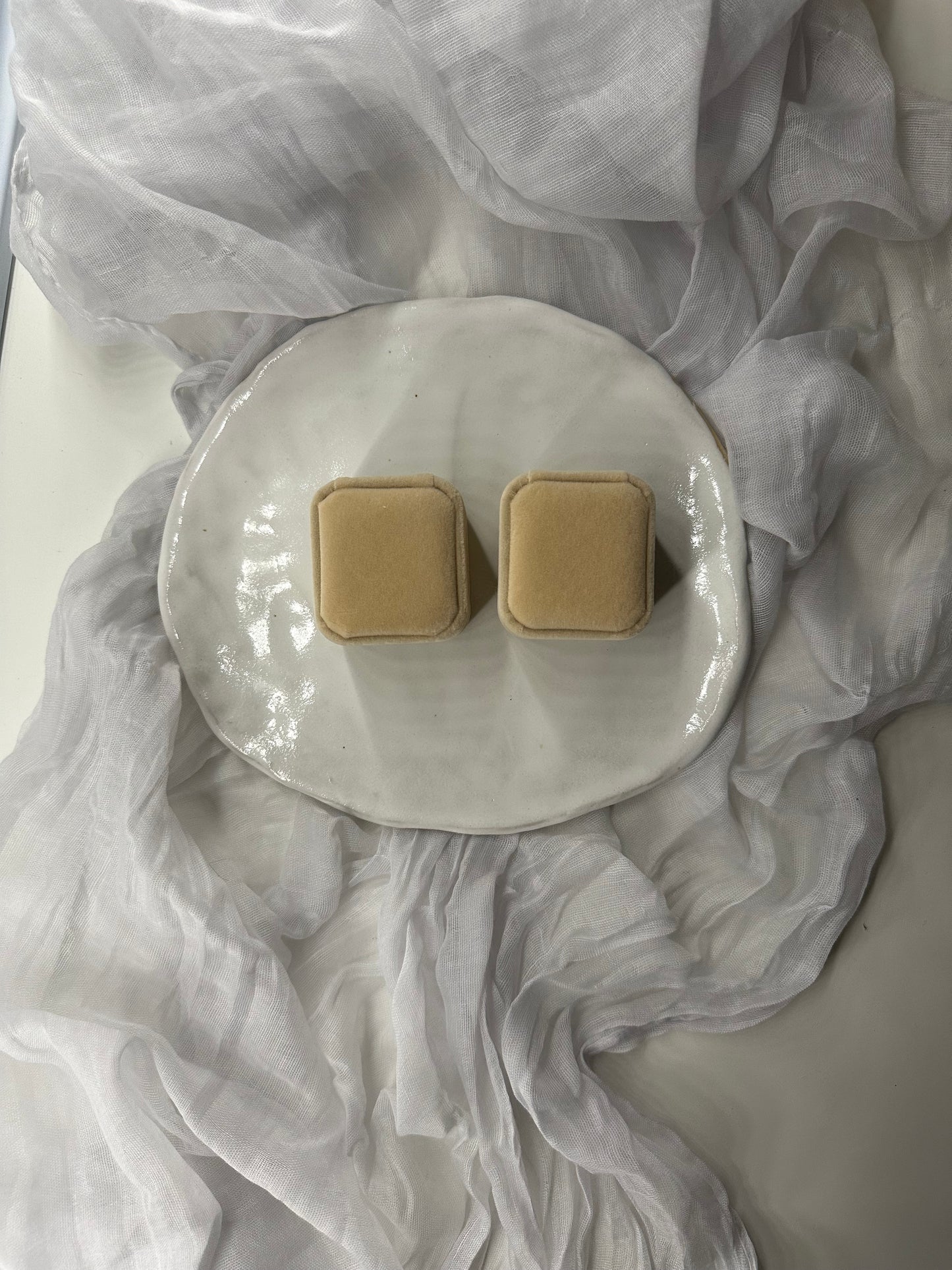 HL RINGBOX ONE RING BEIGE