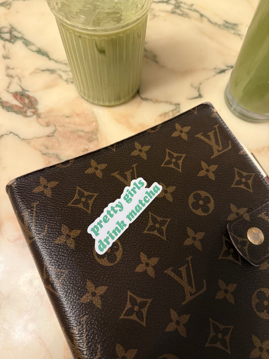 HL Matcha Stickers
