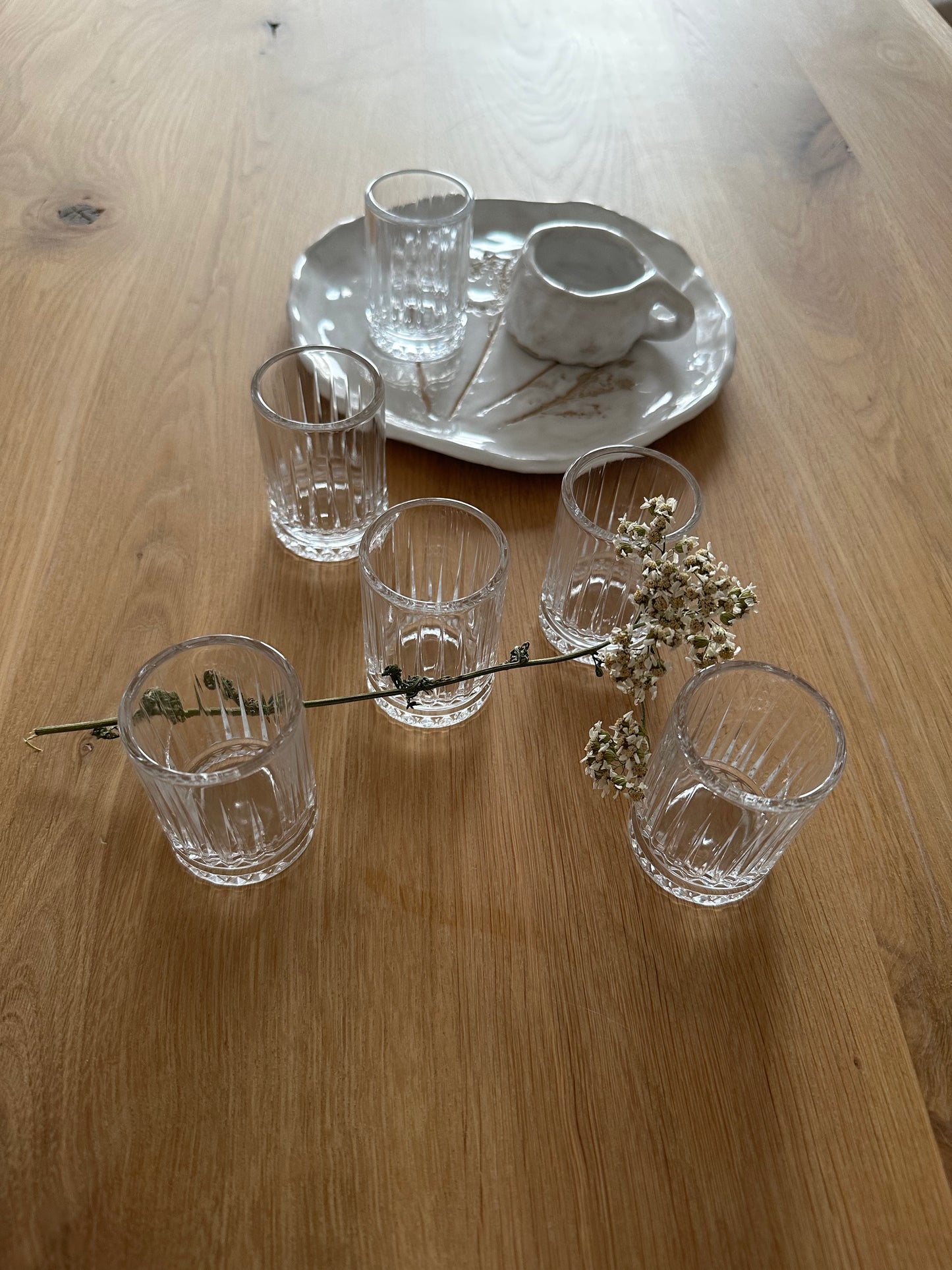HL MOCCA GLAS KRISTALL